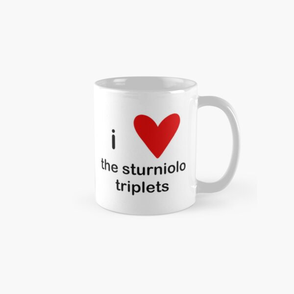 i love the sturniolo triplets     Classic Mug RB1412 product Offical sturniolo triplets Merch