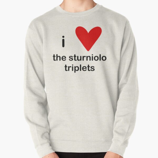 i love the sturniolo triplets     Pullover Sweatshirt RB1412 product Offical sturniolo triplets Merch