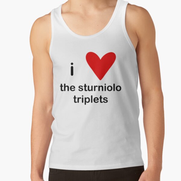 i love the sturniolo triplets     Tank Top RB1412 product Offical sturniolo triplets Merch