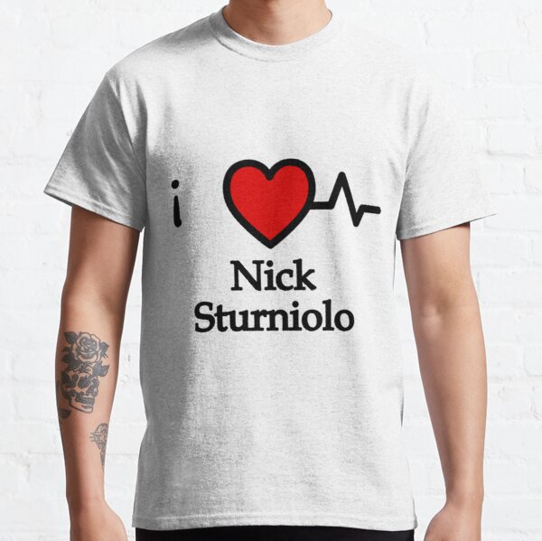 I love Nick Sturniolo Triplets    Classic T-Shirt RB1412 product Offical sturniolo triplets Merch