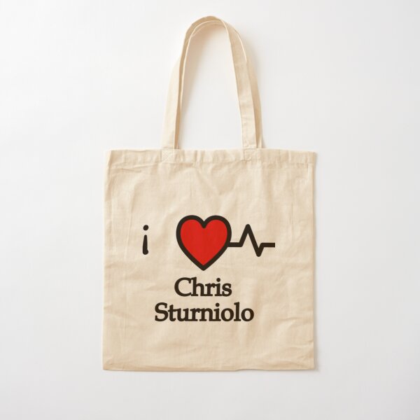 I love Chris Sturniolo Triplets    Cotton Tote Bag RB1412 product Offical sturniolo triplets Merch