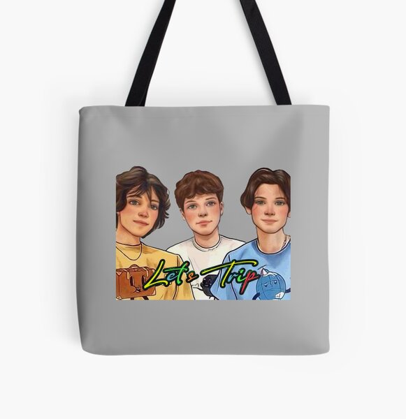 Sturniolo triplets let_s trip Matt Nick Chris            All Over Print Tote Bag RB1412 product Offical sturniolo triplets Merch