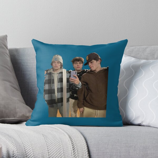 Sturniolo Triplets Family              Throw Pillow RB1412 product Offical sturniolo triplets Merch