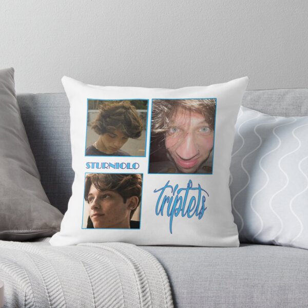 sturniolo triplets Trio        Throw Pillow RB1412 product Offical sturniolo triplets Merch