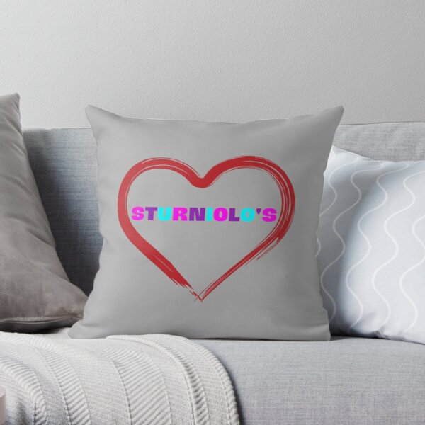 red heart Colorful Sturniolo Triplets Sleeveless Tops  Long      Throw Pillow RB1412 product Offical sturniolo triplets Merch