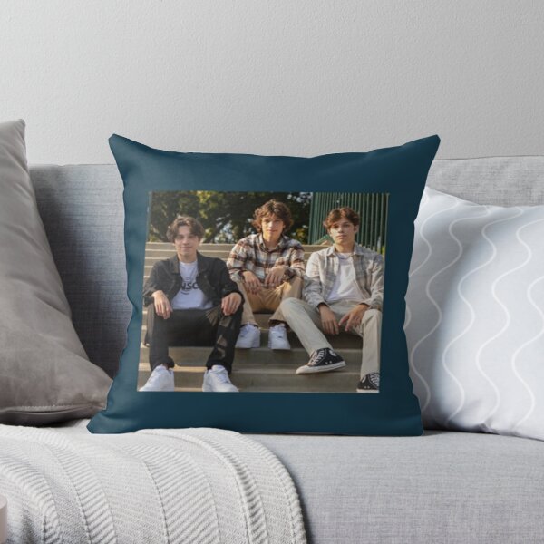 sturniolo triplets                                Throw Pillow RB1412 product Offical sturniolo triplets Merch